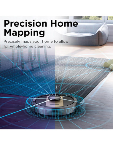 Aspiradora Robot Shark RV2410WD 2-en-1 con Mopa Sónica