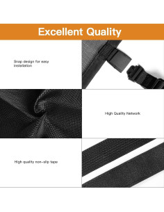 Puerta de Malla de Seguridad Upitry para Bebés y Mascotas 91-96 cm 2