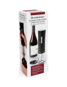 Abrebotellas Eléctrico Brookstone con Cortador 0.38 kg 2