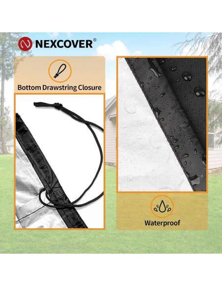 Cubierta para Parrilla NEXCOVER 139,7 cm Resistente al Agua