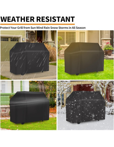 Cubierta para Parrilla NEXCOVER 139,7 cm Resistente al Agua