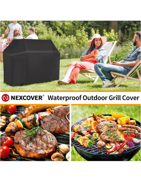 Cubierta para Parrilla NEXCOVER 139,7 cm Resistente al Agua