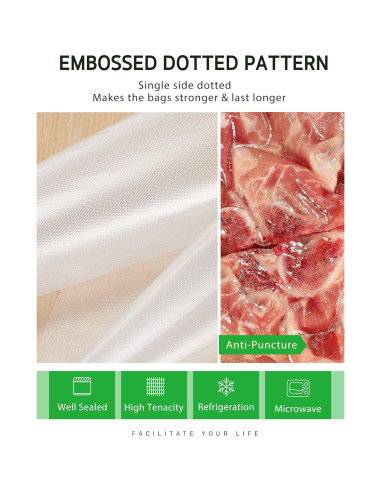 Rollo Sellador al Vacío Syntus 8" x 150' con Dispensador