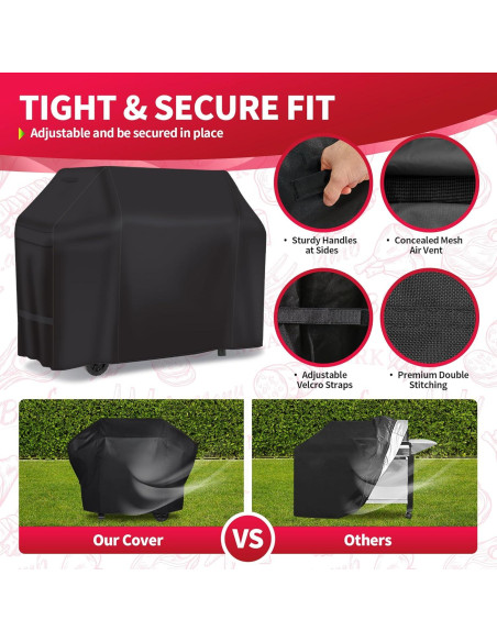 Funda para Parrilla NEXCOVER 177,8 cm Impermeable Resistente Funda para Parrilla NEXCOVER 177,8 cm Impermeable Resistente