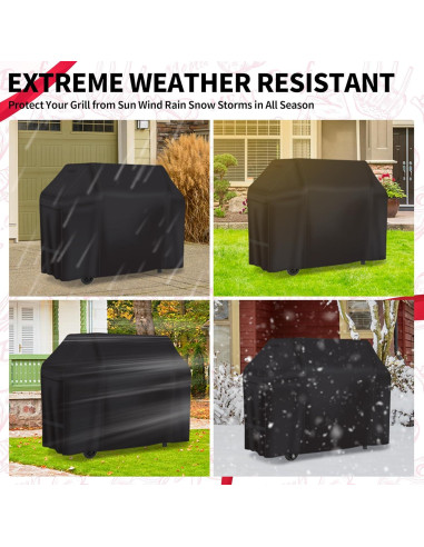 Funda para Parrilla NEXCOVER 177,8 cm Impermeable Resistente