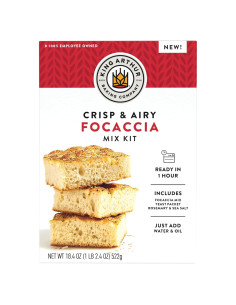 Kit de Mezcla de Focaccia King Arthur 18.4 oz - Listo en 1 hora