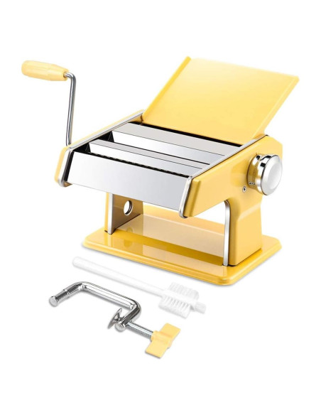 Máquina de Pasta Manual Elabo - Acero Inoxidable, 7 Grosores