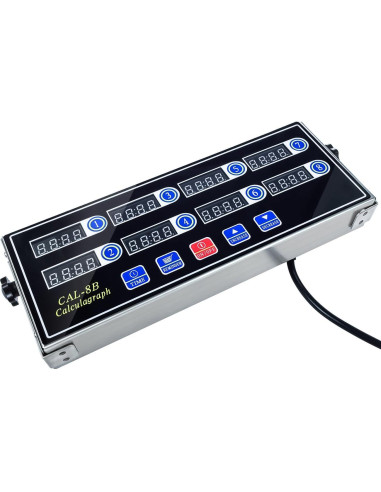 Temporizador Digital de Cocina YOOYIST 8 Canales Acero Inoxidable