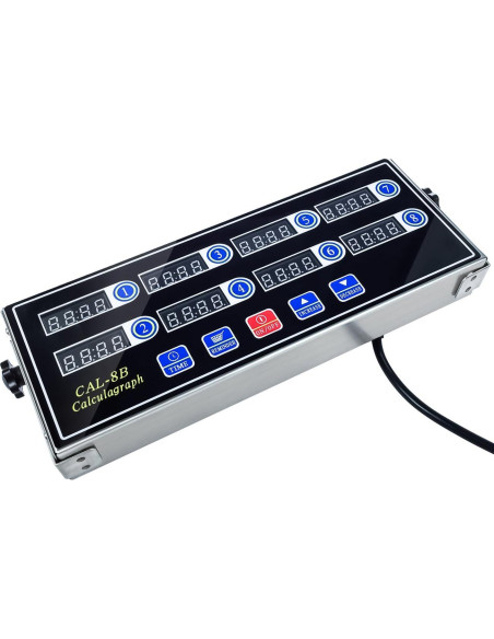 Temporizador Digital de Cocina YOOYIST 8 Canales Acero Inoxidable