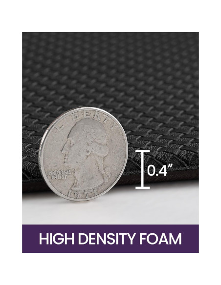 Mats de Cocina DEXI Antifatiga Acolchados 238x58 cm Negro