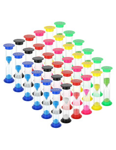 Juego de 36 Temporizadores de Arena ACXFOND 30s a 10min