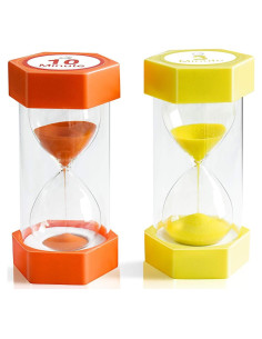 Reloj de Arena XINBAOHONG 3 y 10 Minutos Paquete de 2