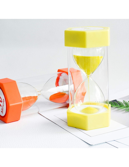 Reloj de Arena XINBAOHONG 3 y 10 Minutos Paquete de 2