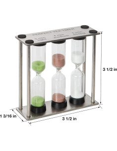 Temporizador de Té 3 en 1 Lily's Home - Arena 3, 4 y 5 Min 2