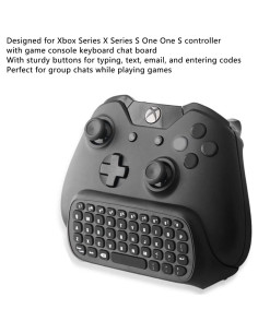 Teclado para Consola GOWENIC Negro para Series X/S y One 2