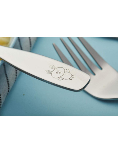 Set de Cubiertos para Niños ANNOVA 12 Piezas Acero Inoxidable