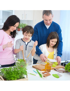 Conjunto de cuchillos de cocina Leking para niños - 8 piezas 2