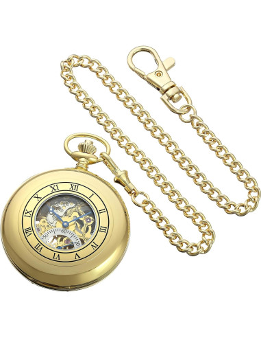 Reloj de Bolsillo Mecánico Charles-Hubert 3972-G 53mm