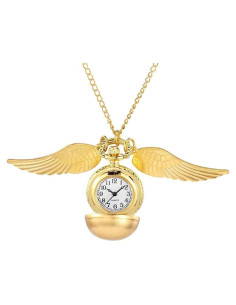 Reloj de bolsillo GORBEN estilo steampunk dorado 27mm