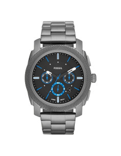 Reloj Cronógrafo de Cuarzo Fossil Machine 45mm Acero Inoxidable