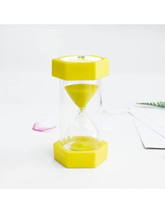 Reloj de Arena XINBAOHONG Amarillo 3min para Niños 2