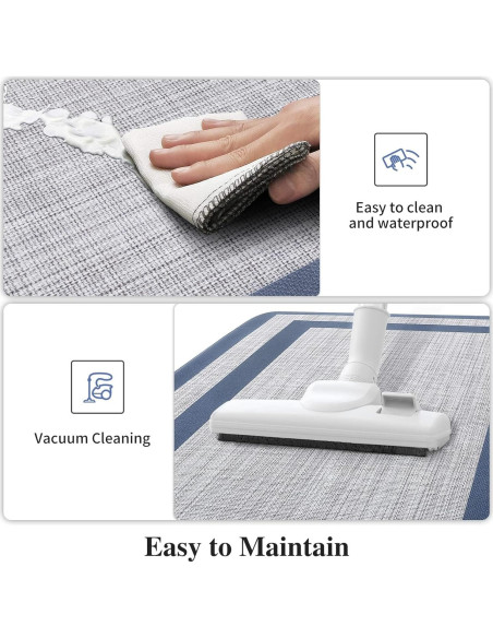 Alfombra de Cocina Mattitude 2 PCS Antifatiga Antideslizante