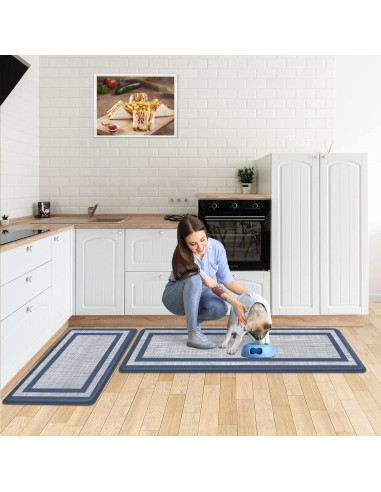 Alfombra de Cocina Mattitude 2 PCS Antifatiga Antideslizante
