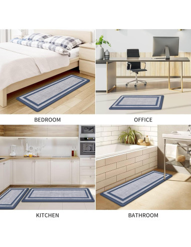 Alfombra de Cocina Mattitude 2 PCS Antifatiga Antideslizante