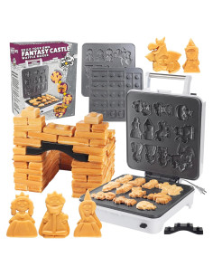 Hacedor de Waffles Waffle Wow! Castillo Fantástico 1200W