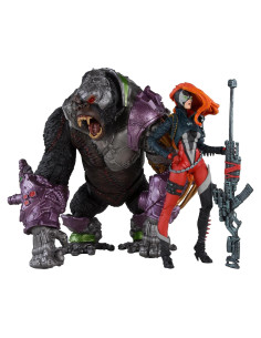 Figuras de Acción McFarlane Toys She-Spawn y Cygor 17,78 cm