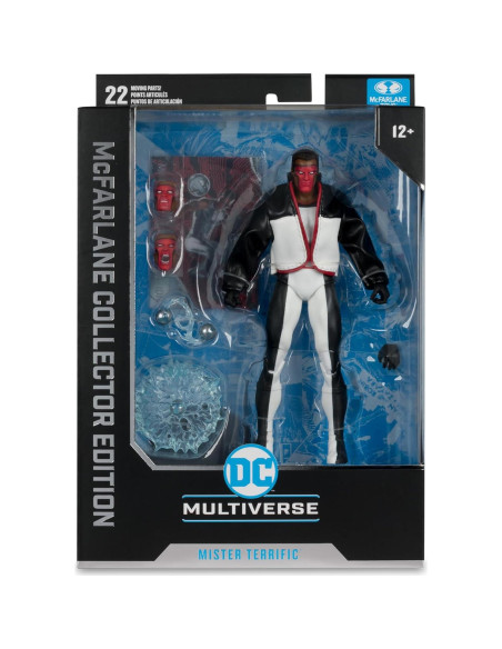 Figura Mister Terrific McFarlane Toys 27 cm Edición Coleccionista