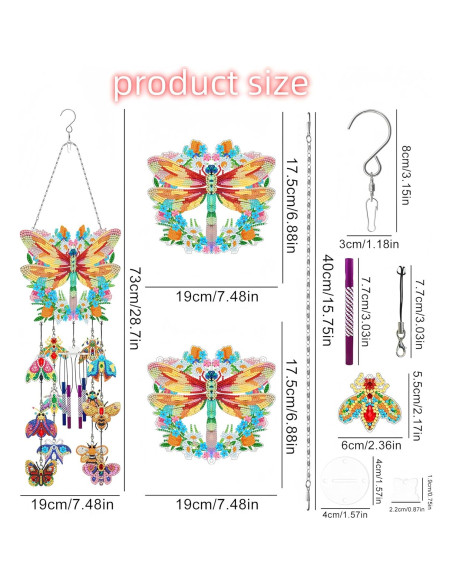 Kit de Pintura de Diamante DIY Colibrí y Mariposa YAHAOLHGD Kit de Pintura de Diamante DIY Colibrí y Mariposa YAHAOLHGD