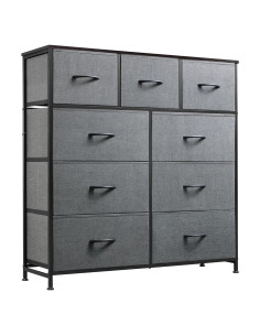 Cajonera WLIVE 9 Cajones Alta Estructura Acero Gris
