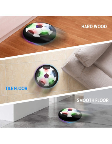 Pelota de Fútbol Flotante LED Toyk - Juguete Interactivo