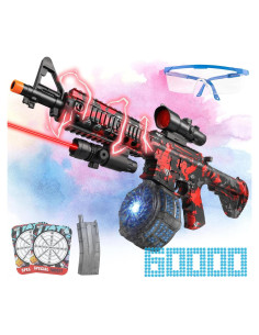 Lanzador de Gel Eléctrico Herisona M4RED-2022 60000 Geles