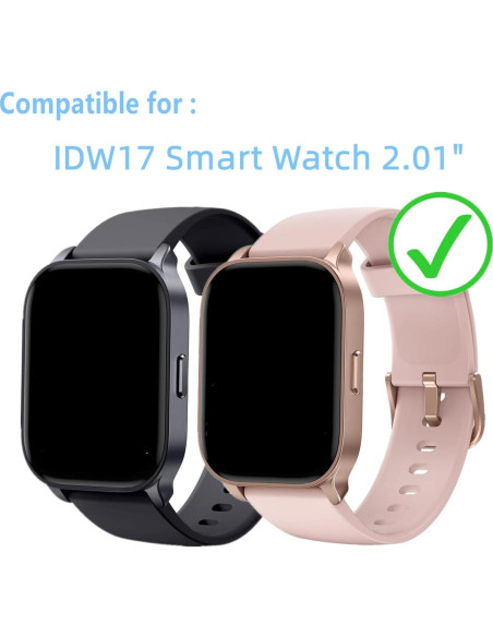 Protector de Pantalla TPU Aemus para Reloj IDW17 2.01" (6 Pzas)