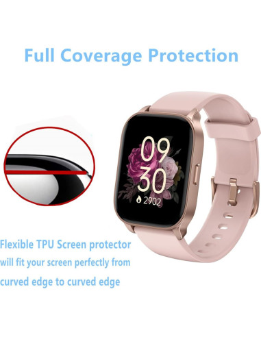 Protector de Pantalla TPU Aemus para Reloj IDW17 2.01" (6 Pzas)