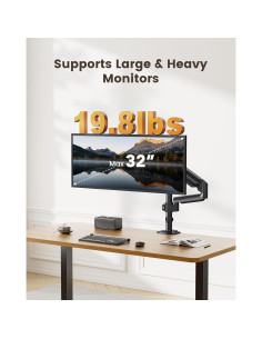Soporte de Monitor ErGear EGSS16B-US para 13-32" Negro 2