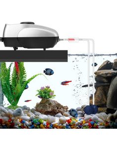 Bomba de Aire AquaMiracle AP2400 para Acuario 120 GPH 2