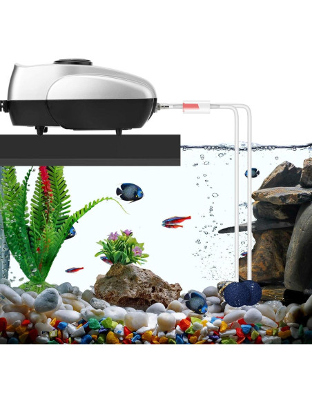 Bomba de Aire AquaMiracle AP2400 para Acuario 120 GPH