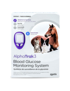 Kit Monitoreo Glucosa AlphaTrak 3 para Mascotas 8 Piezas