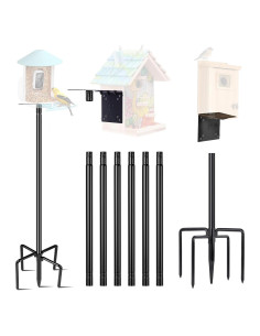Poste para Comedero de Aves LOPANNY 276,86 cm Ajustable