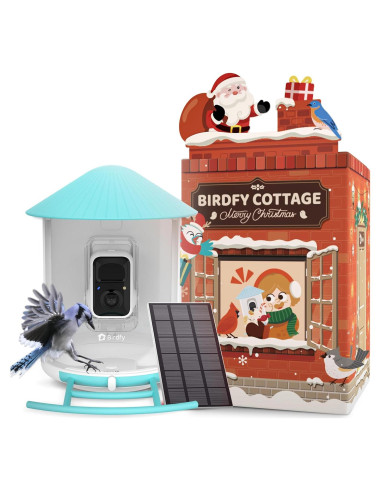 Alimentador Inteligente NETVUE Birdfy con Cámara 1080P