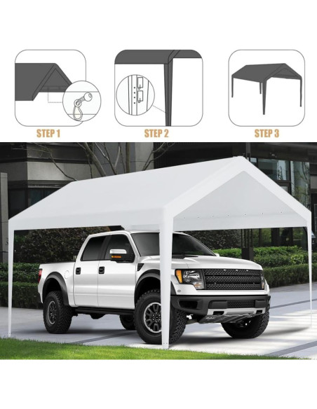 Cubierta de Reemplazo Vanteriam 3,05x6,10m Impermeable UV