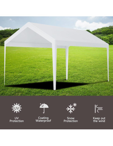 Cubierta de Reemplazo Vanteriam 3,05x6,10m Impermeable UV