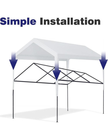 Cubierta de Reemplazo Vanteriam 3,05x6,10m Impermeable UV