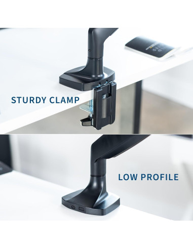 Soporte de Monitor VIVO STAND-V101Q Aluminio Negro 10.89 kg