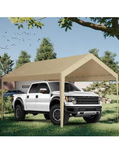 Cubierta de Reemplazo Vanteriam 3,05x6,10m Impermeable Beige 2