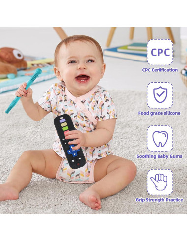 Juguetes de Dentición para Bebés Yinghezu - 6 Piezas Multicolor