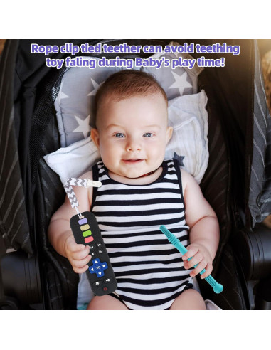 Juguetes de Dentición para Bebés Yinghezu - 6 Piezas Multicolor